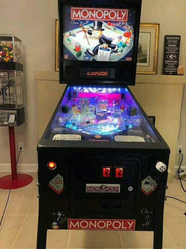restored commercial pinball machine