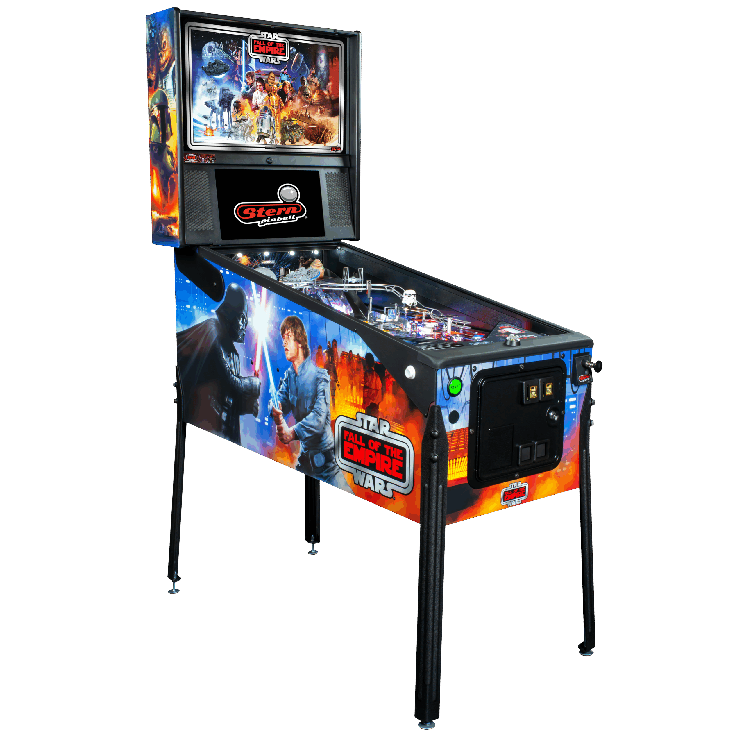 Star Wars: Fall of the Empire Premium Pinball Machine by Stern