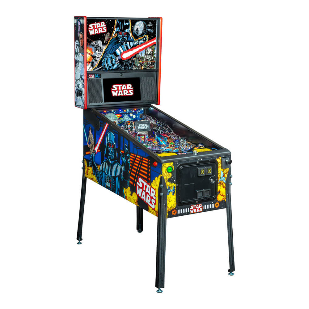Star Wars Premium Comic Art Pinball Machine by Stern